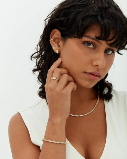 Sterling Tennis Bracelet