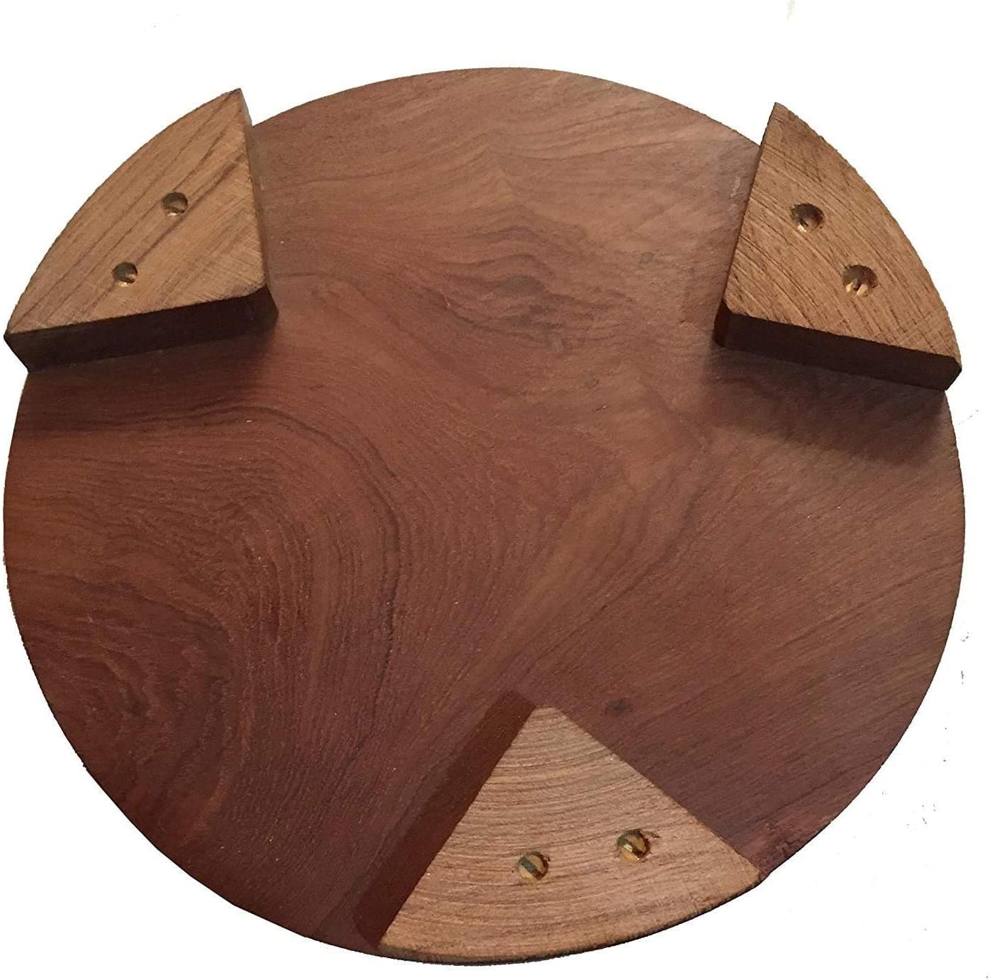 Wooden Chakla,Chapati Roti maker,Circular Board,Rolling Pin set of 1